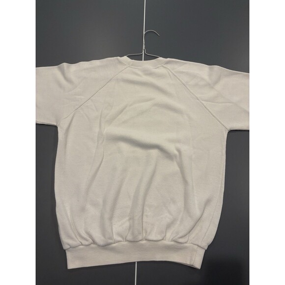 Rare Vintage 80’s Oxford University Men’s White Crewneck Sweatshirt Size Large - Picture 5 of 9